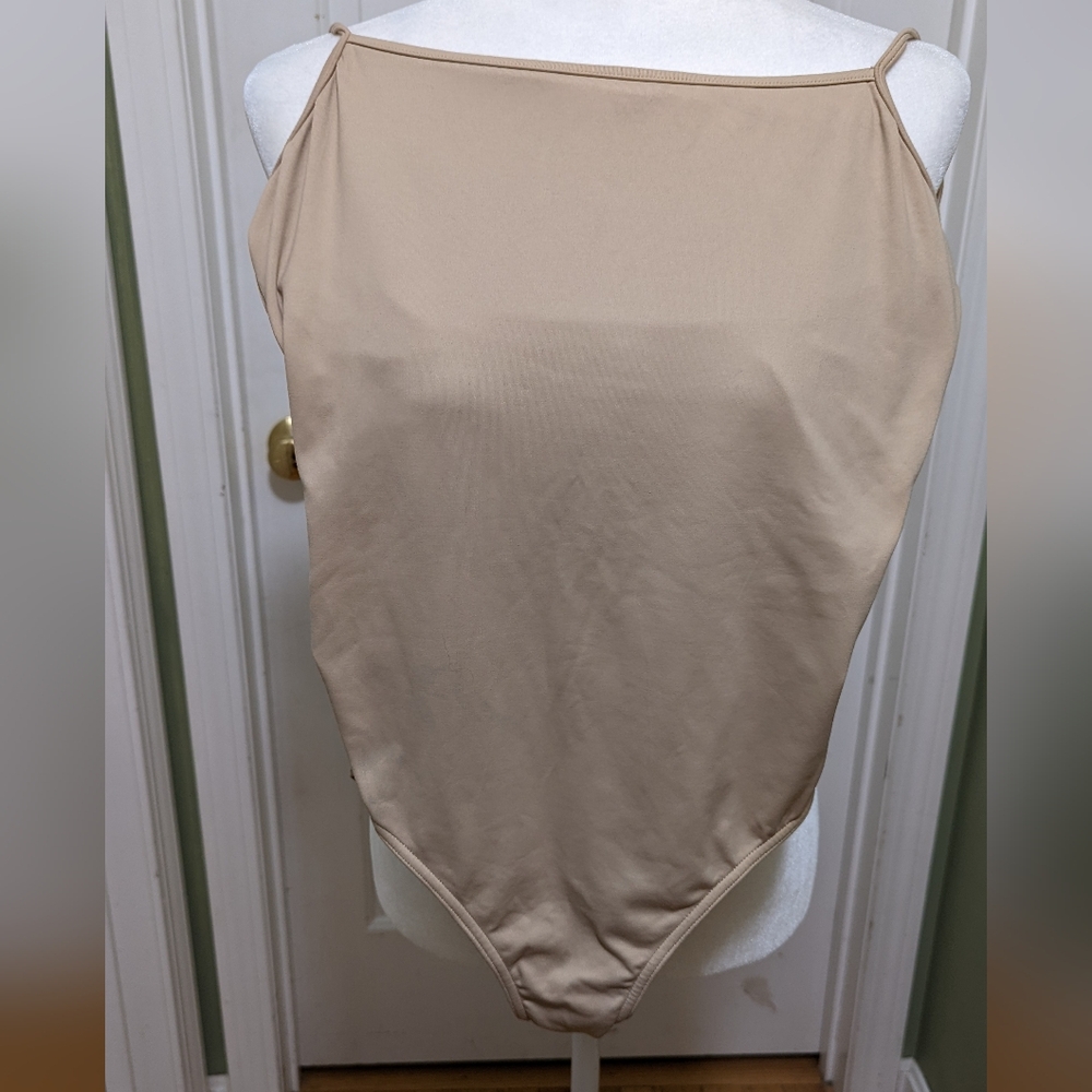 Nude Bloch  Spaghetti Strap Leotard